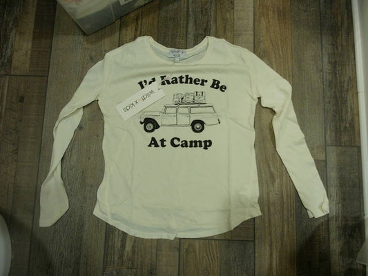 Wildfox - Girl's Rather Be Camping Print T-shirt