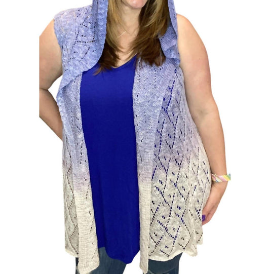 Kori - Dip Dye Hoodie Vest