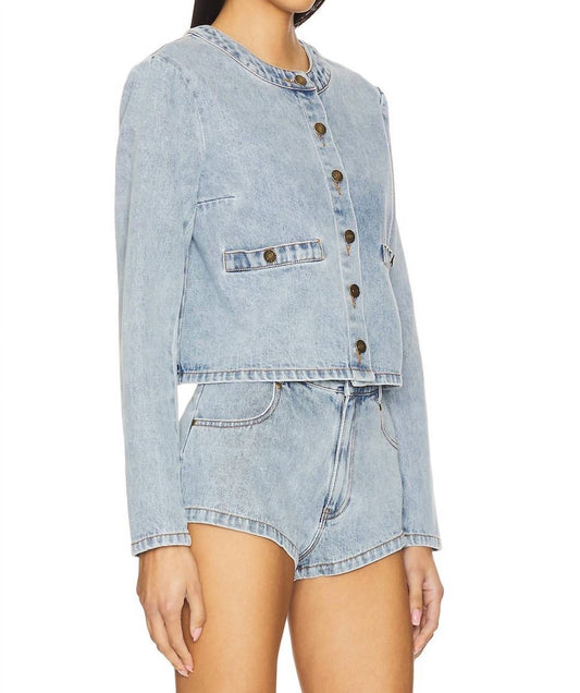 Amanda Uprichard - Long-sleeve Braswell Top