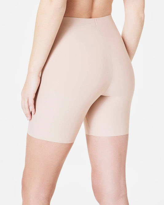 Spanx - High-waist Midthigh Shorts