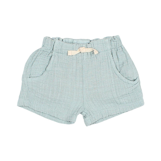 Búho - Boy's Almond Muslin Shorts