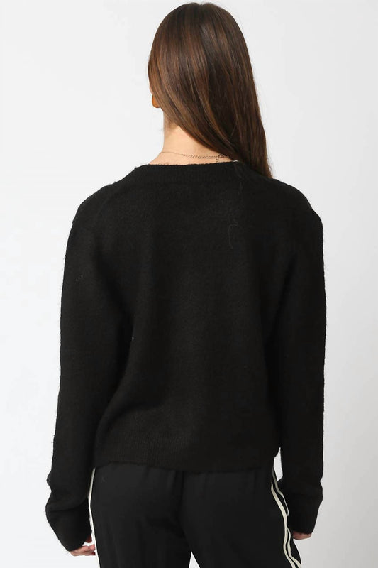 Olivaceous - Stella Knit Cardigan Top