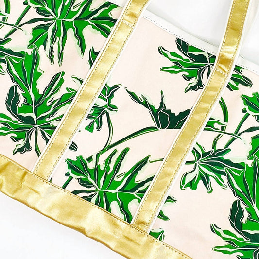 Emily Mccarthy - Rose Jungle Canvas Tote Bag