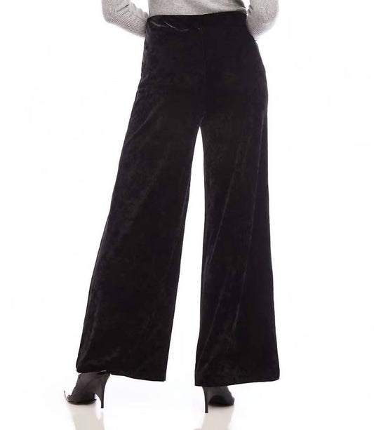 Karen Kane - Crushed Velvet Pant