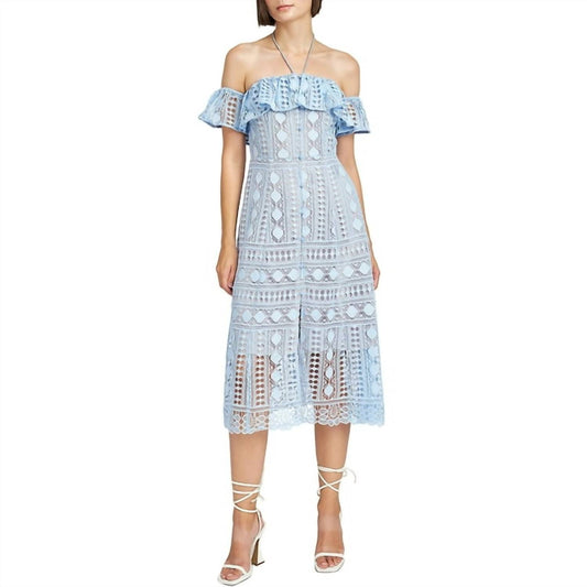 En Saison - Eyelet Midi Dress