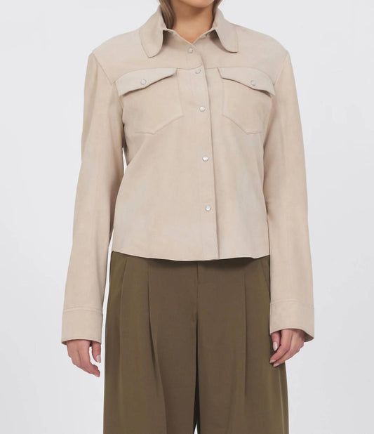 Jakett - Rowan Suede Shacket