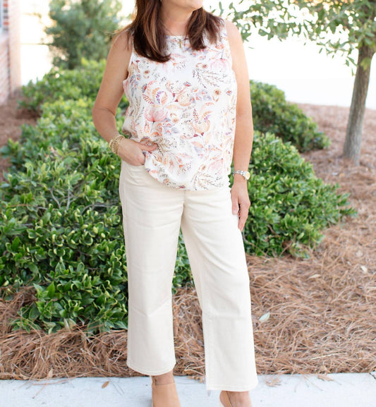 Charlie B - Women's Crew Neck Sleeveless Top