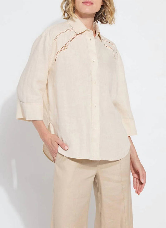 Lysse - Roxanna Embroidered Shirt