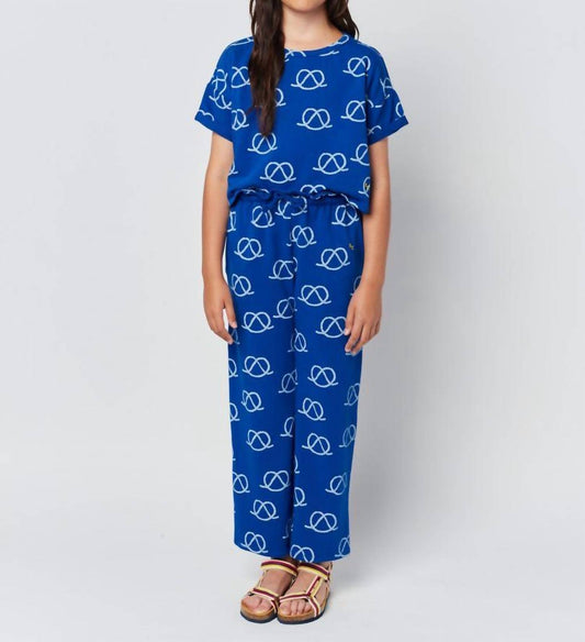 Bobo Choses - Sail Rope Allover Cropped Sweatshirt