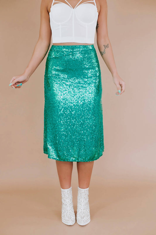 Everyday Chic Boutique - More Of Glam Sequin Skirt