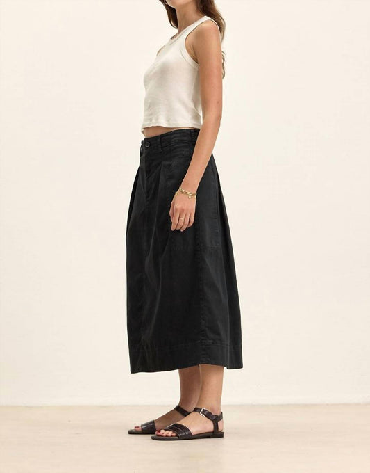 Velvet By Graham & Spencer - Lilian Pleated Denim Skirt