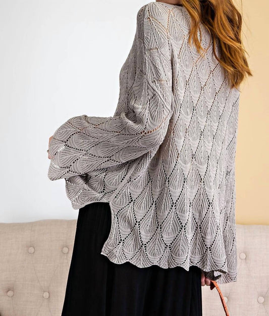 Easel - Gorgeous Lightweight Knit Sweater