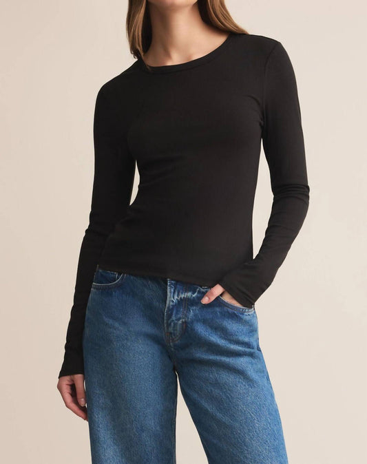 Z Supply - Second Skin Crew Long Sleeve Top
