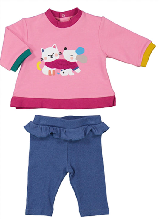 Mayoral - Girl's Bubblegum Legging Set