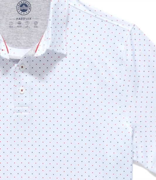 Flags & Anthem - Montrose Star And Dot Print Polo