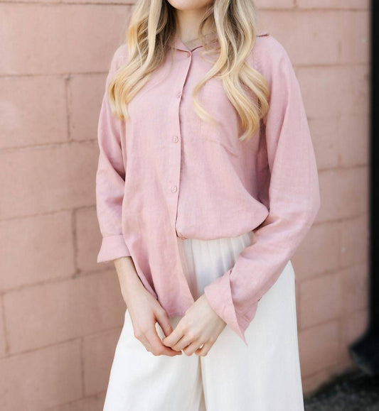 Z Supply - The Perfect Linen Long Sleeve Top