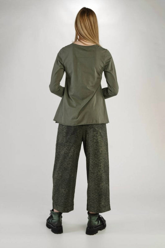 Rundholz Black Label - Peplum Long Sleeve T-shirt