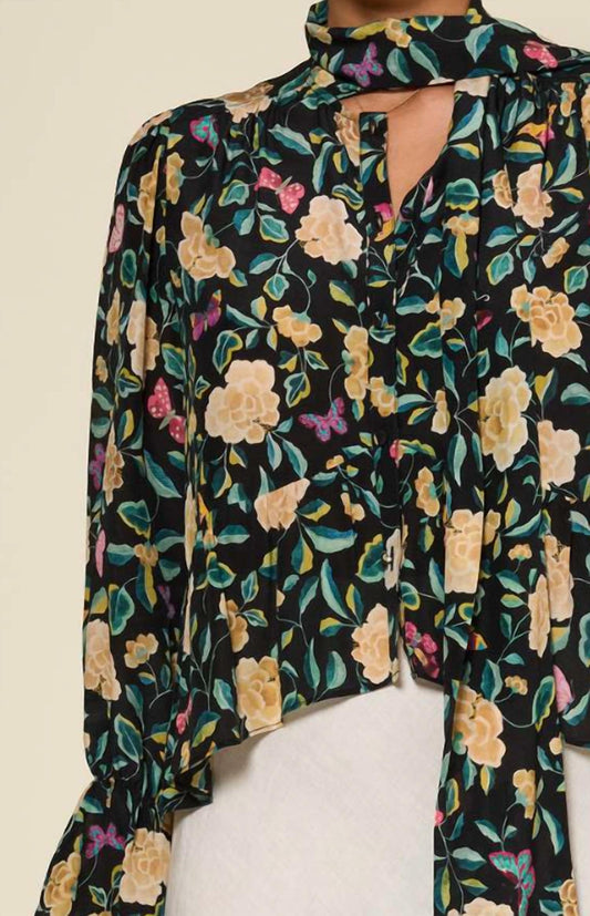 Rixo - Clarabelle Long Sleeve Top