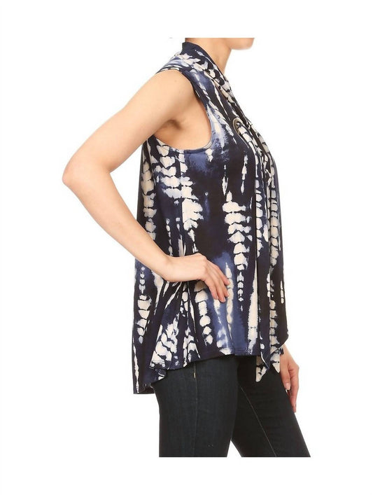 Ariella - Tie Dye Scarf Top