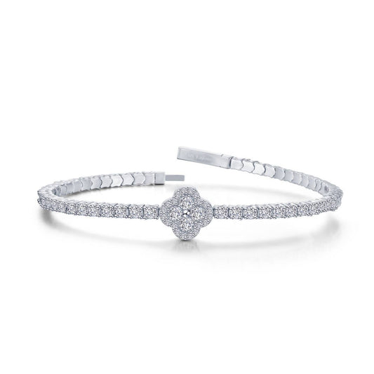 Lafonn - Women's Clover Flexible Tennis Bracelet