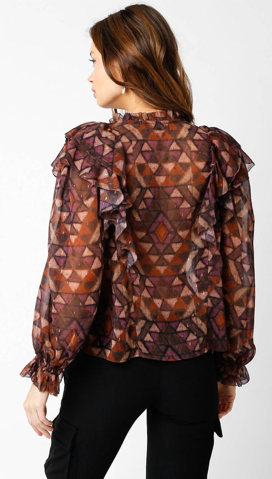 Olivaceous - Adalyn Top