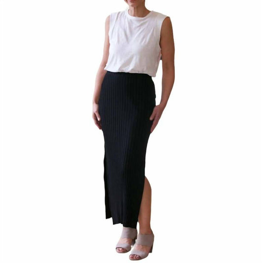 Stateside - Siro Rib Maxi Skirt