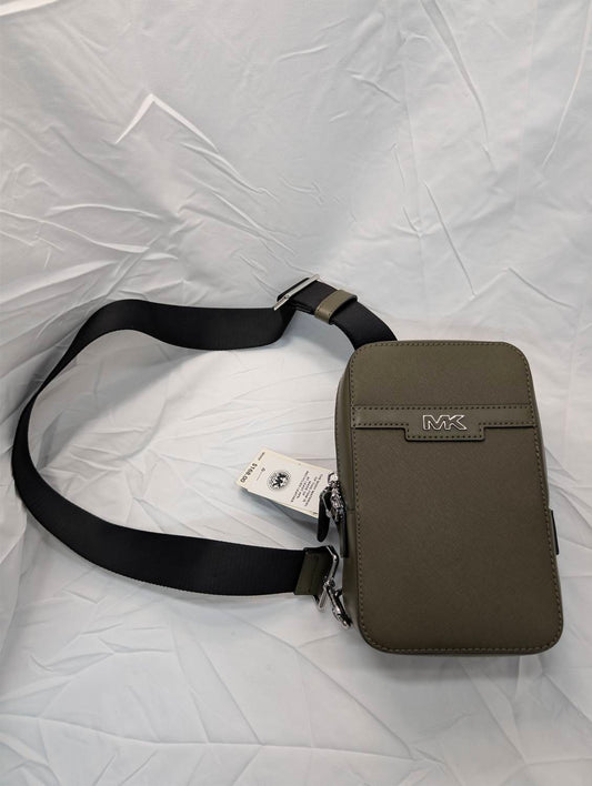 Michael Kors - MEN'S MALONE LEATHER SLINGPACK