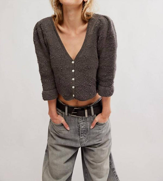 Free People - GEO FLORAL CARDIGAN