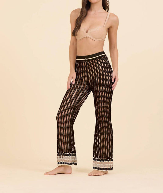 Vintage Havana - Chilling At The Cape Crochet Pant