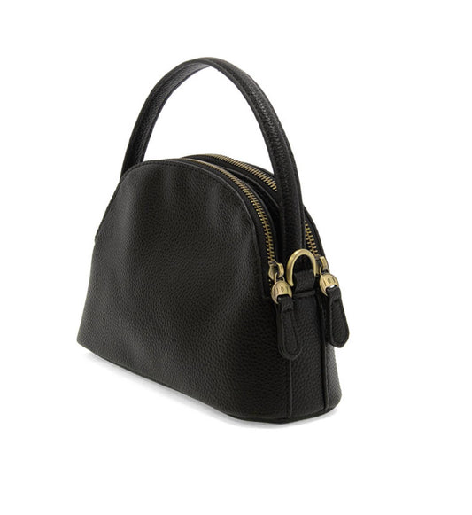 Joy Susan - Women's Larissa Double Zip Dome Crossbody Bag