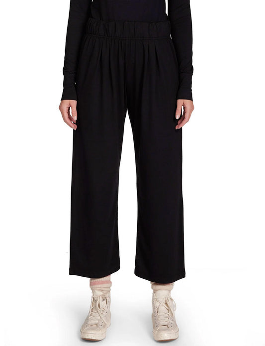 Les Tien - Penny Pleat Crop Pant