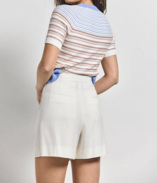 Derek Lam 10 Crosby - Women's Boswell Adjustable Waist Short