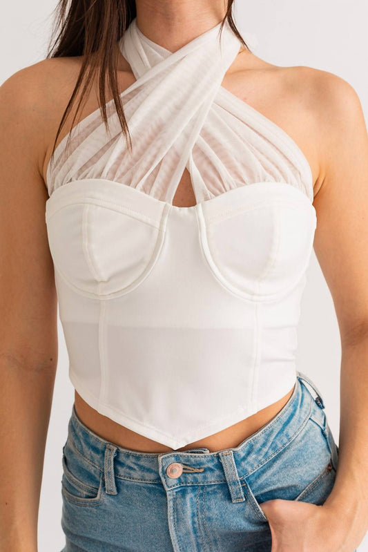 Le Lis - Tell All Halter Corset