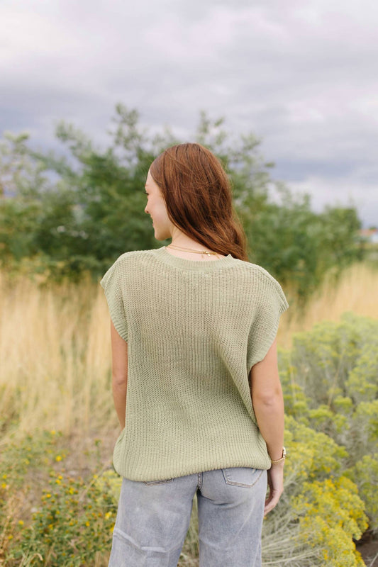 Gilli - Betty Open Weave Knit Sweater