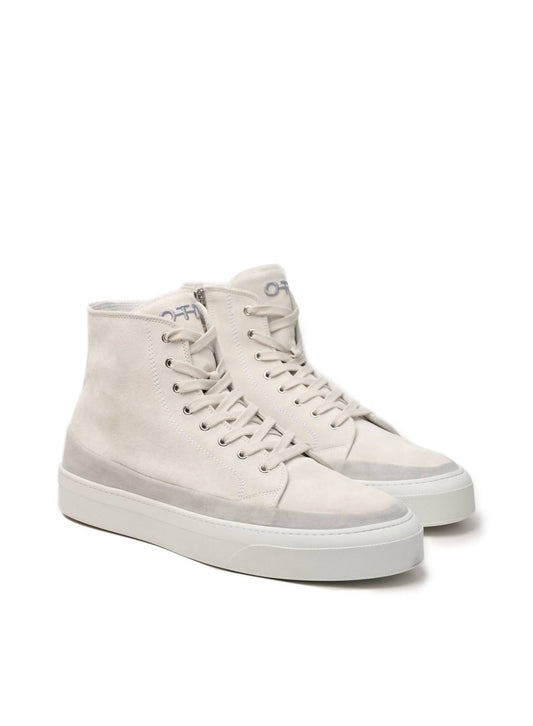 On This Day - Men's Hi Top Derby Suede and Leather Sneaker