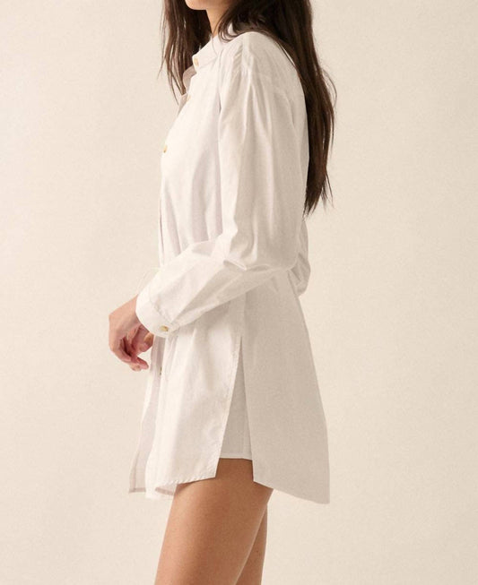 Promesa - Solid Collar-neck Layered Yoke-back Romper