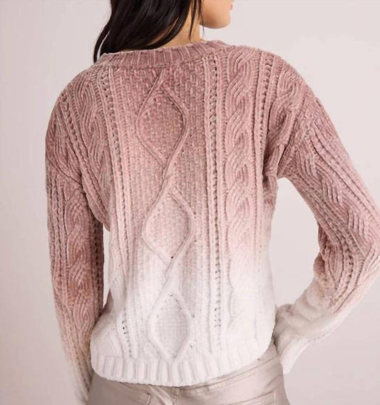 Bella Dahl - Cable Crew Neck Sweater