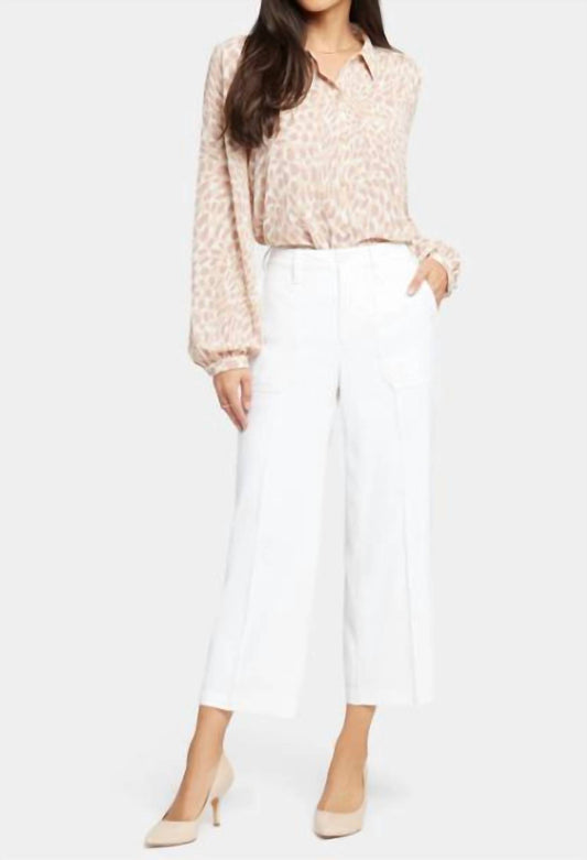 Nydj - Wide Leg Cargo Cropped Pants