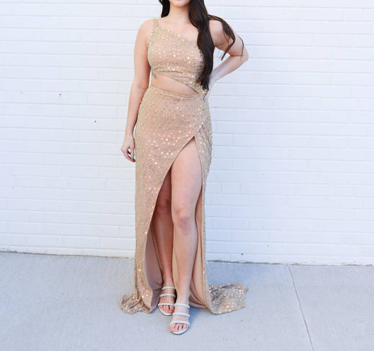 Sherri Hill - Women's One Shoulder Prom Dress