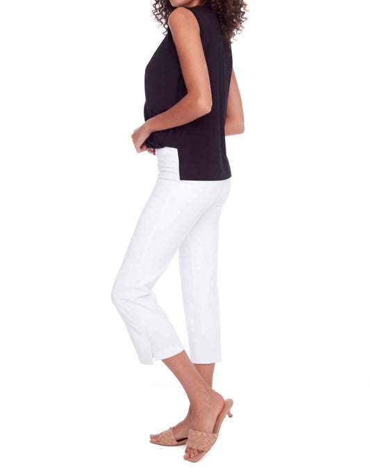 Up! - Solid Palermo Cropped Pant
