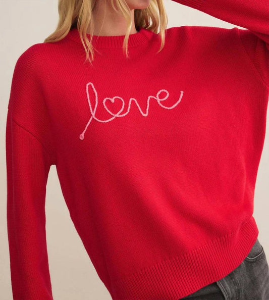 Z Supply - Love Notes Boyfriend Sweater
