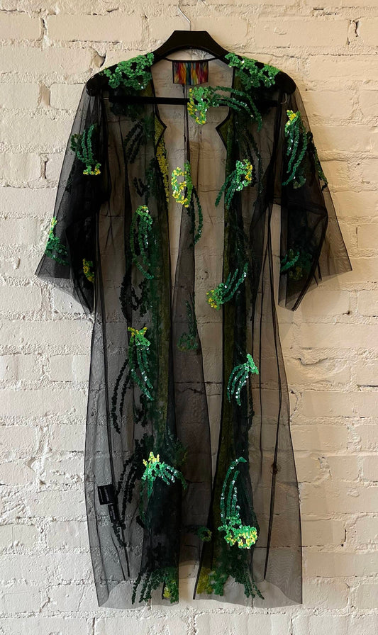 Libertine - Women's Sequin Tulle Resort Robe