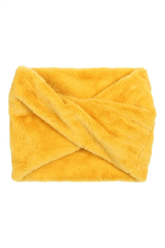 Riah Fashion - Women's Faux Fur Infinity Scarf