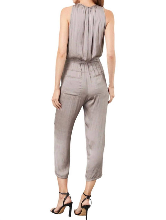 Lola & Sophie - Vintage Satin Jumpsuit