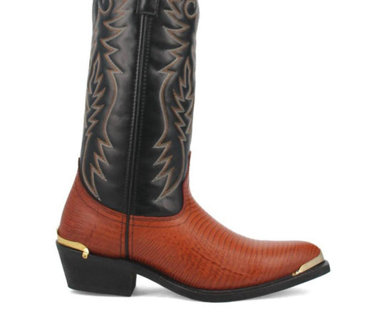 Laredo - Men's Peanut Lizard Western Boots