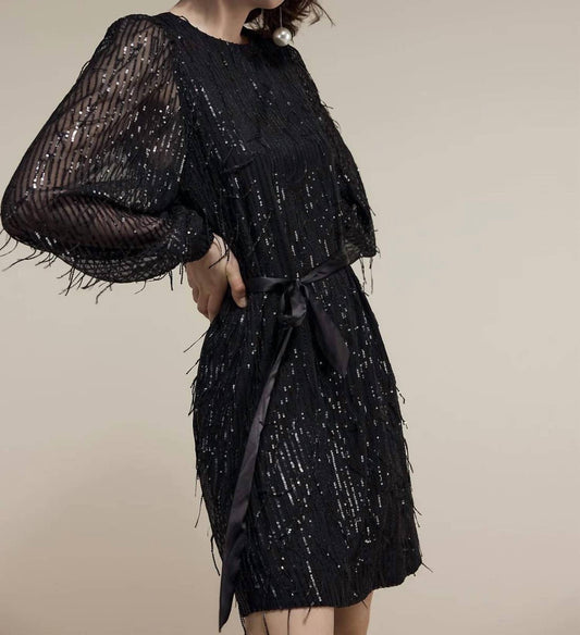 Summum - Fringe Dress With Sequins