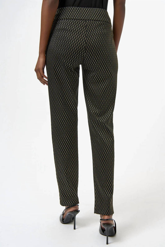 Joseph Ribkoff - Dot Print Pull On Slim Fit Pants