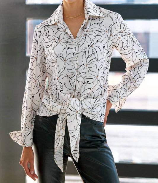 Finley - Dancing Lilies Lindy Top