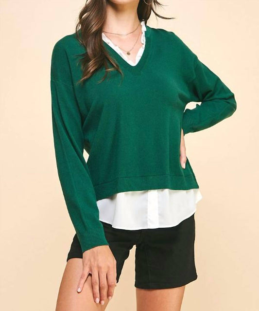 Pinch - Charm V-neck Sweater
