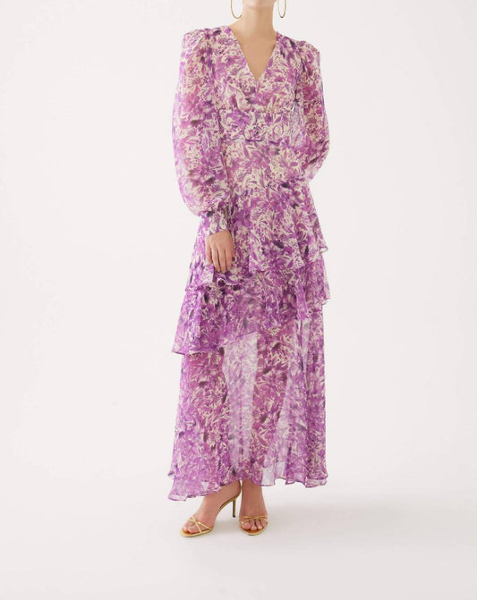Exquise - Imogen Ruffle Flowing Maxi Dress